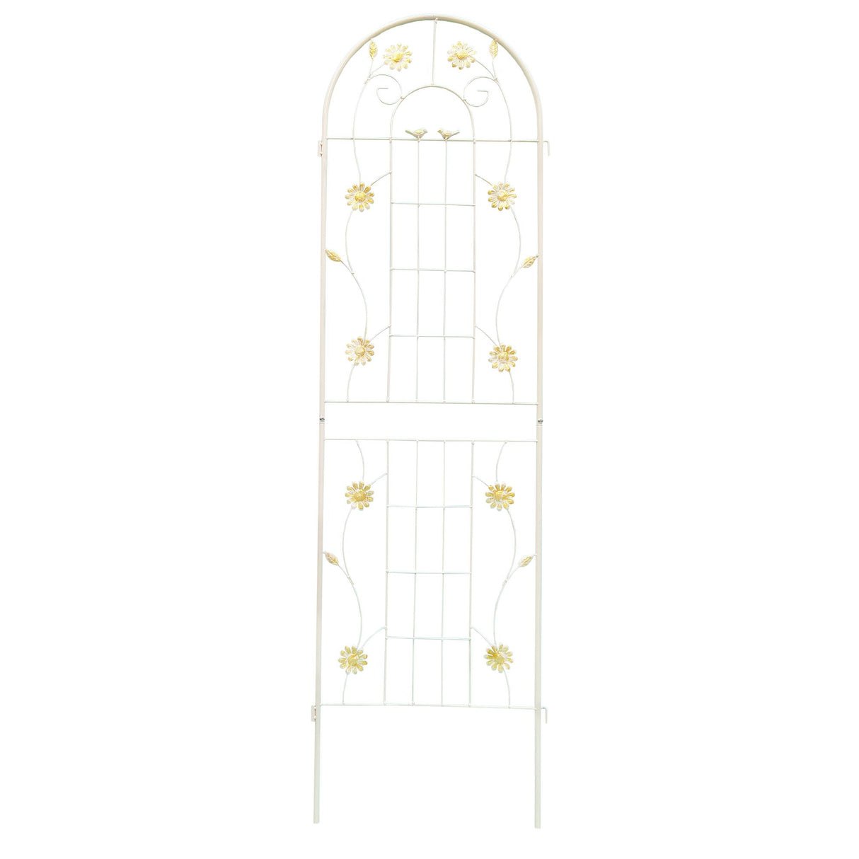 Metal Garden Trellis Rustproof Trellis For Climbing Plant Outdoor Flower Support