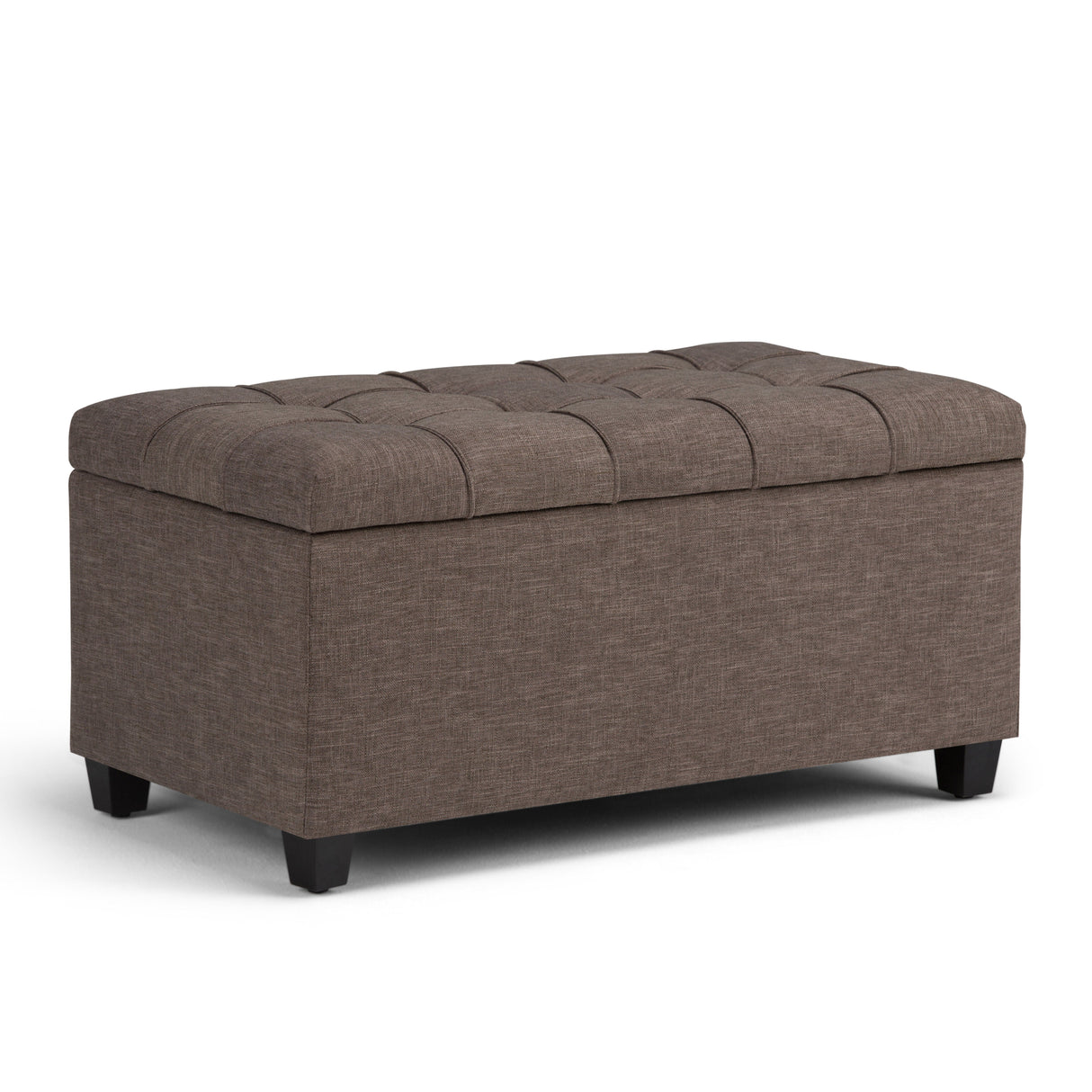Sienna - Upholstered Storage Ottoman Bench by Couch.com