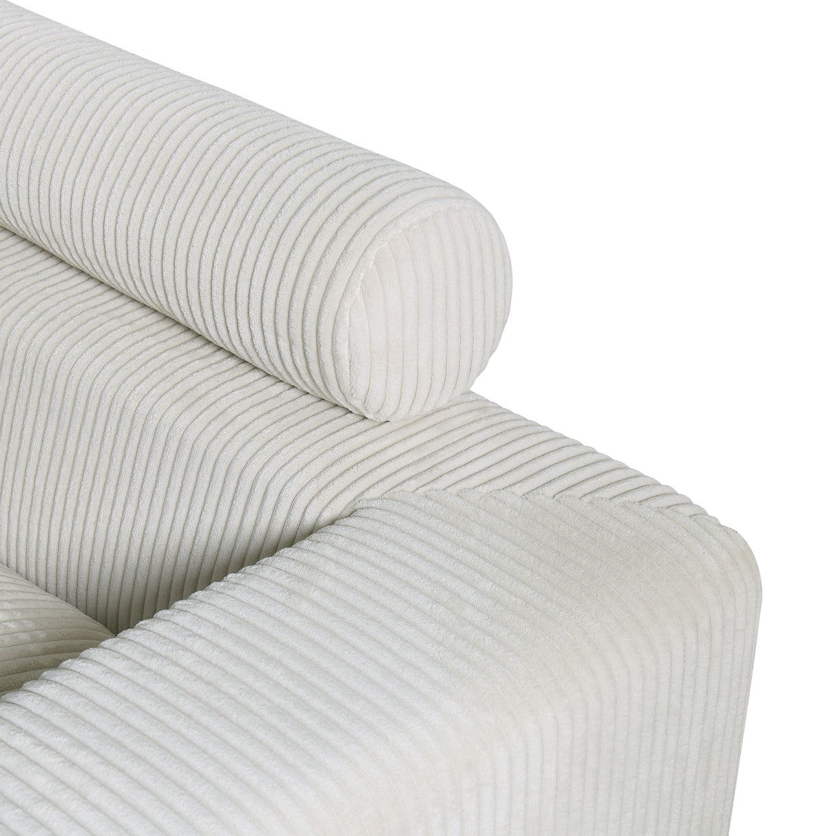 4 Seater Oversized Sectional Sofa With 2 Ottoman And 2 Pillows by Couch.com