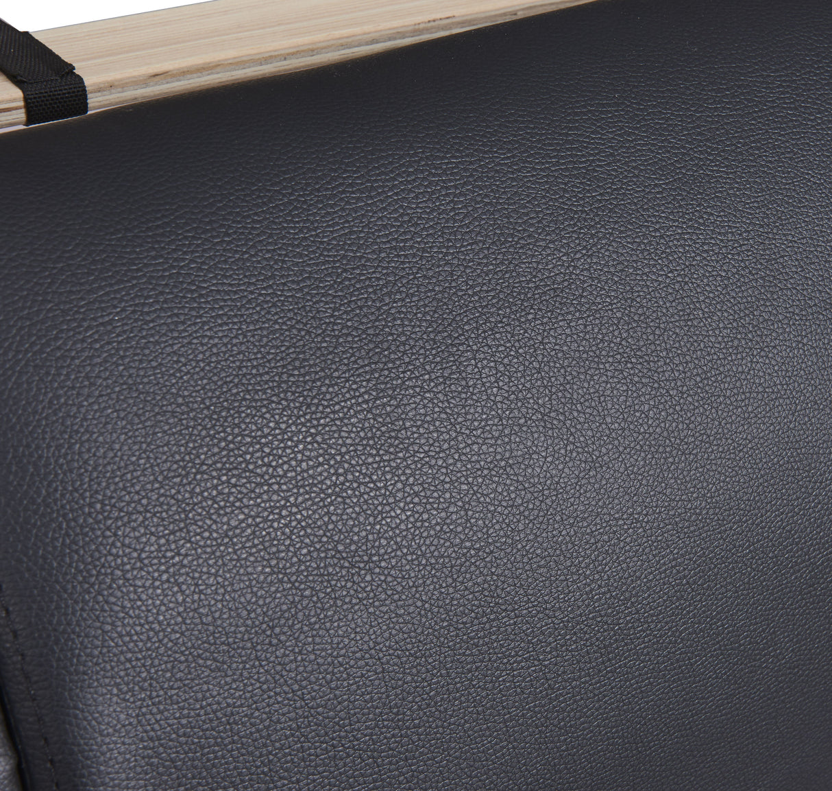 Upholstered Platform Bed With LED Light, Frame Slatted by Couch.com