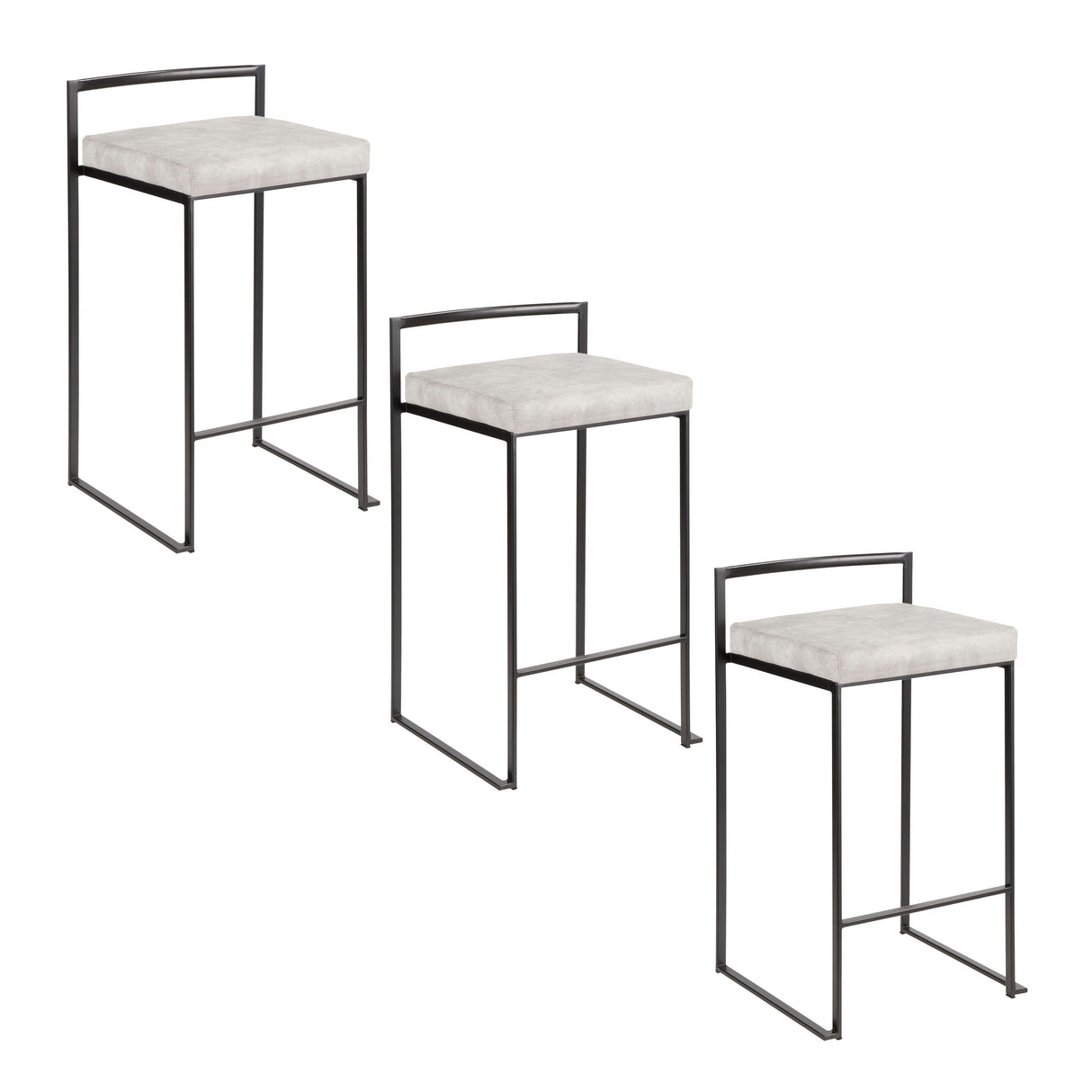 Fuji - Contemporary Style Stackable Counter Stool by Couch.com