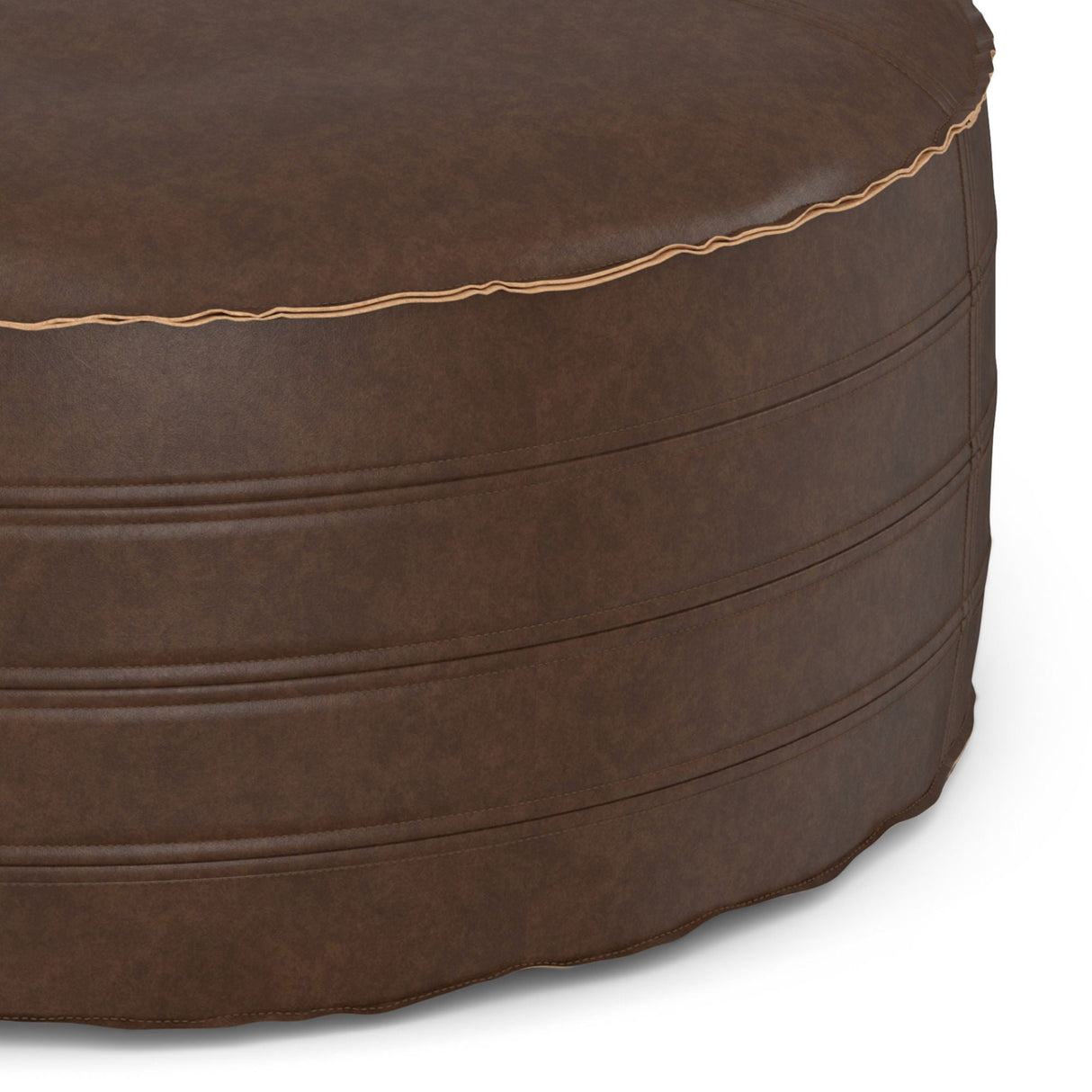 Brody - Round Pouf by Couch.com