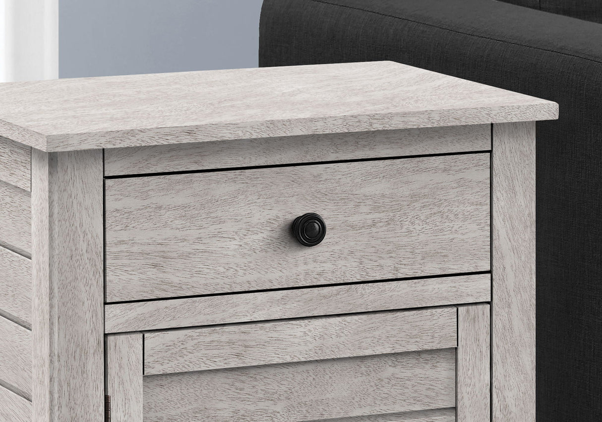 Accent Nightstand, Storage Drawer, Transitional by Couch.com