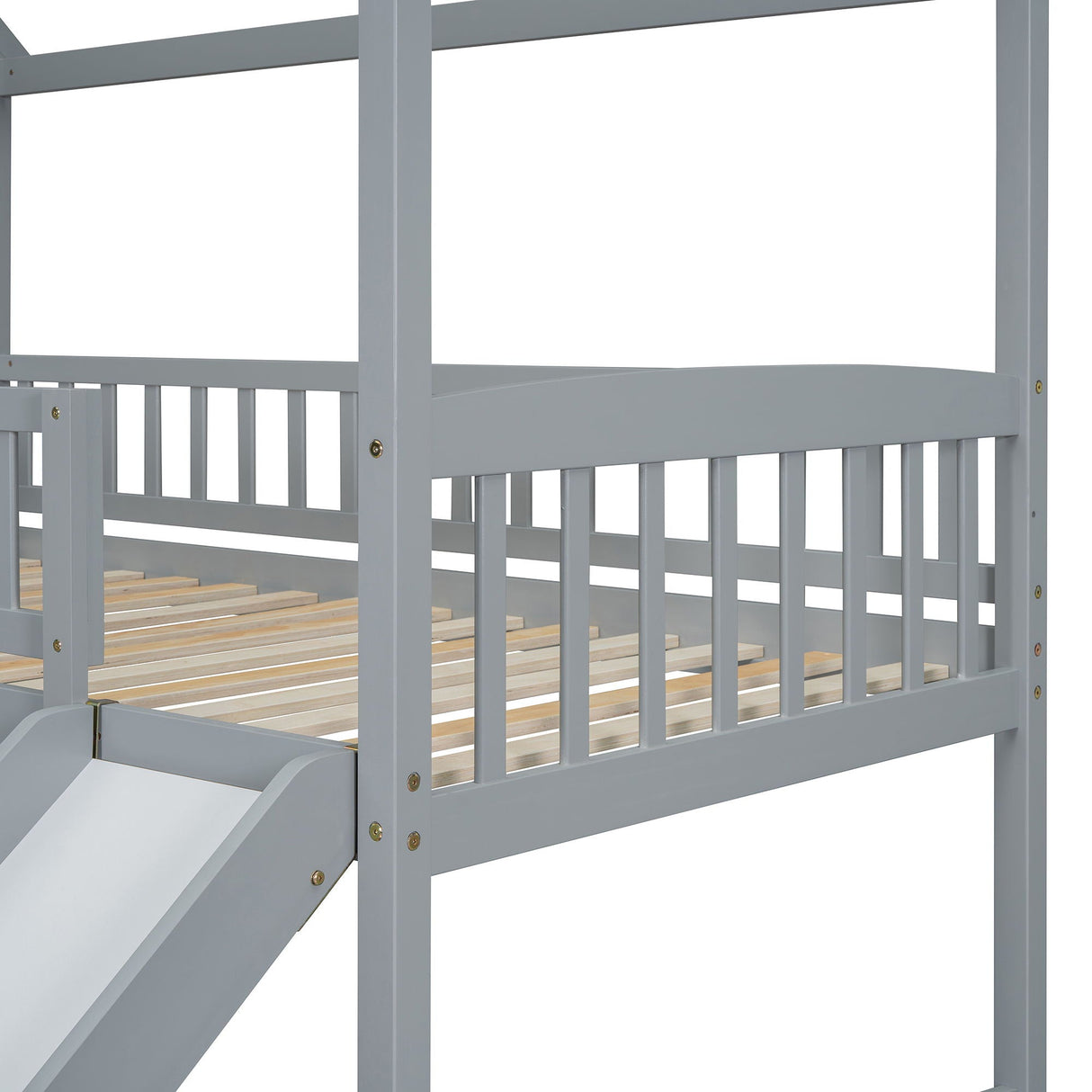 House Bunk Bed With Slide by Couch.com