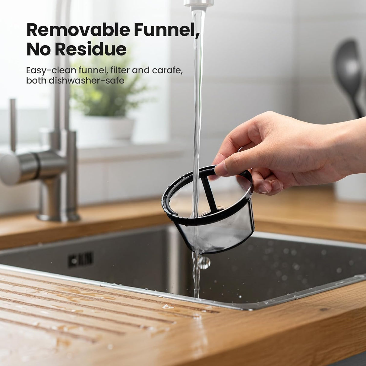 5-Cup Drip Coffee Maker - Programmable, Auto Brew, Auto Pause, Keep Warm Function CM3710H