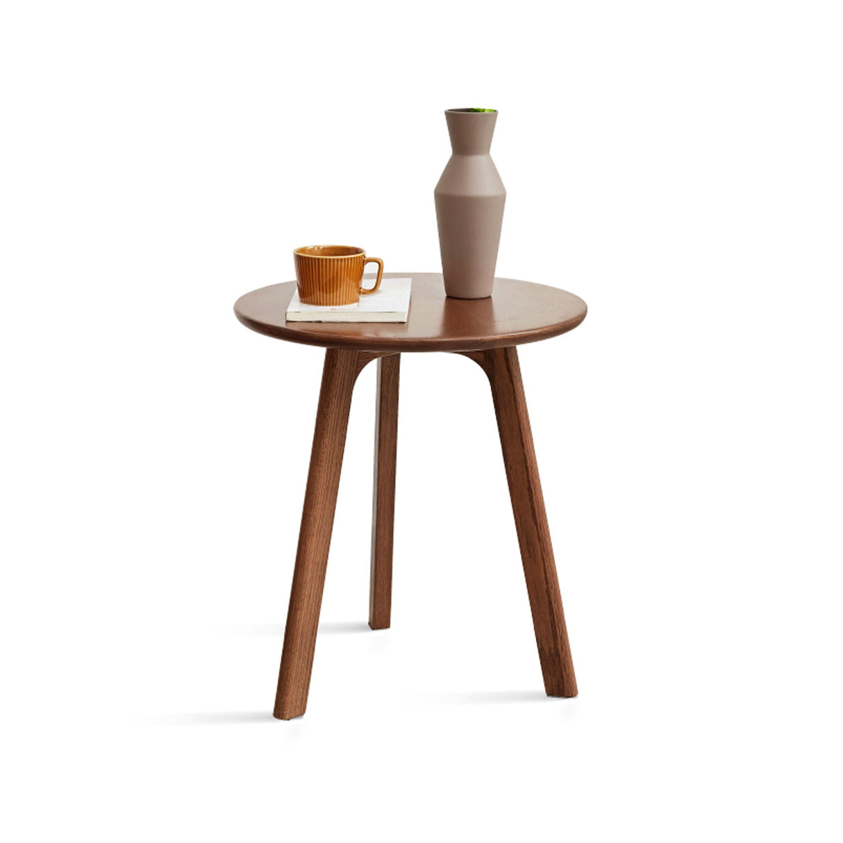 Round Small End Table, Side Table For Bedroom & Balcony by Couch.com
