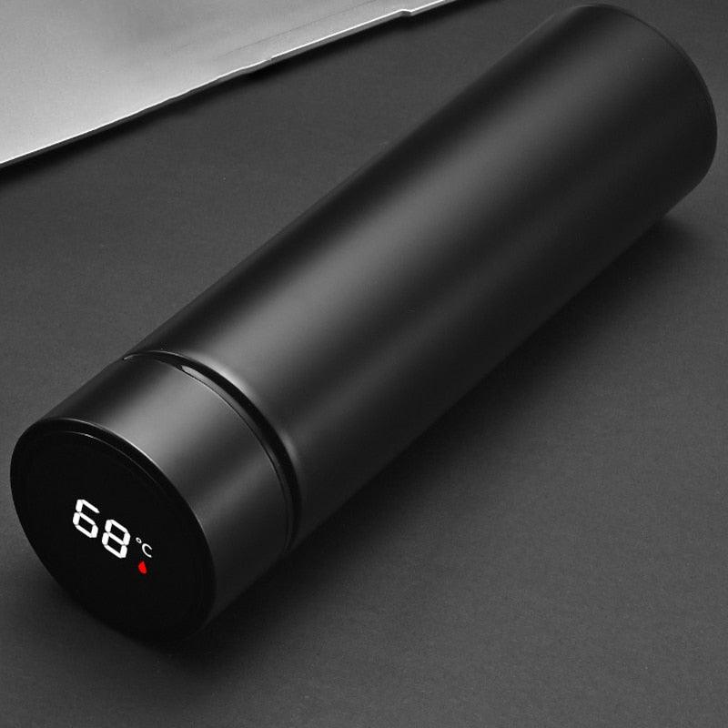 500ml Stainless Steel Intelligent Insulation Water Bottle Vacuum Bottle Insulation Touch Intelligent Temperature Display Intelligent Touch Display Temperature 304 Stainless Steel Thermos Water Bottle