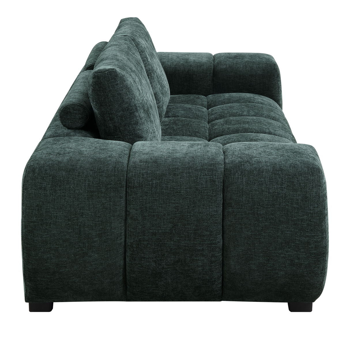 Ferrand - Chenille Sofa - Green by Couch.com