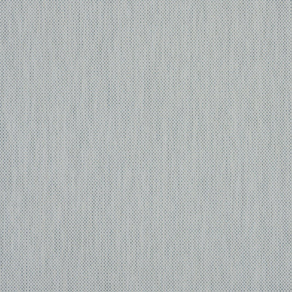 6' Blue Square Geometric Power Loom Area Rug