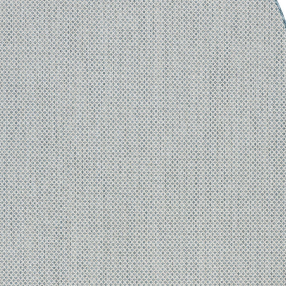 5' X 8' Blue Geometric Power Loom Area Rug