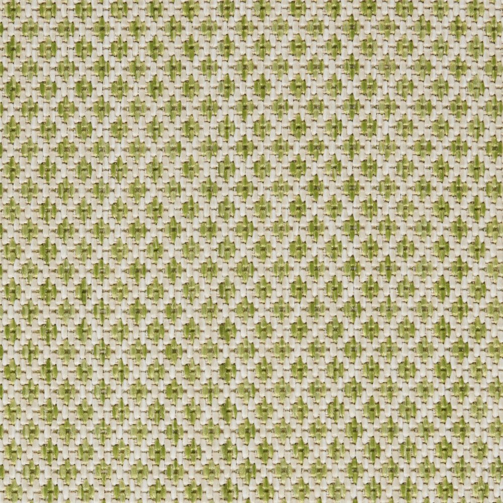 6' X 9' Green Geometric Power Loom Area Rug