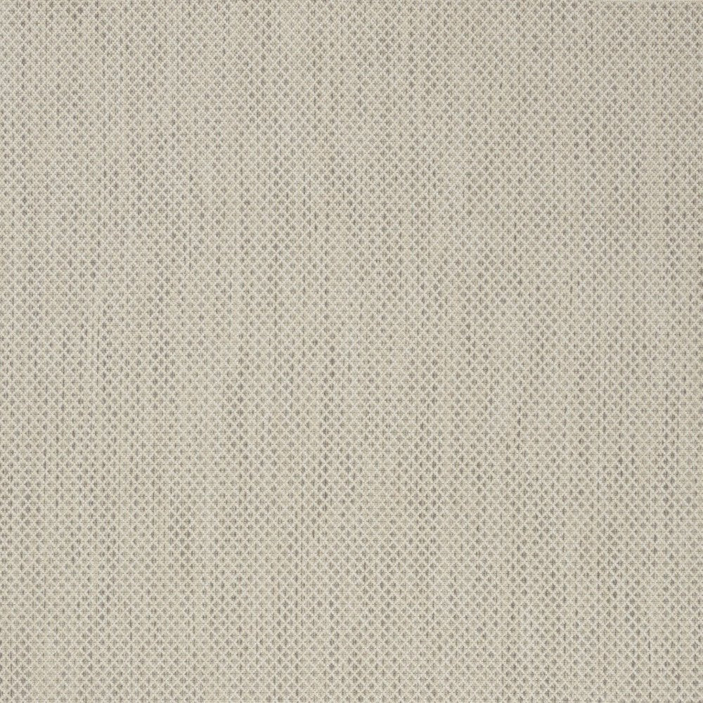 5' X 7' Ivory Geometric Power Loom Area Rug