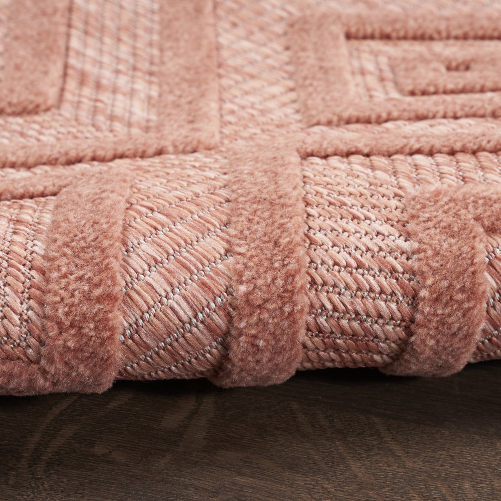 8' X 10' Orange Indoor Outdoor Area Rug