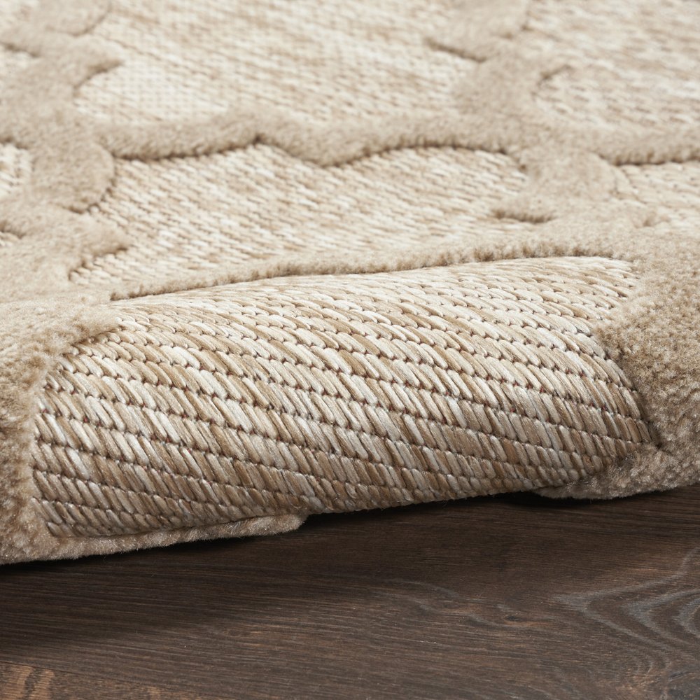 7' X 10' Beige Indoor Outdoor Area Rug