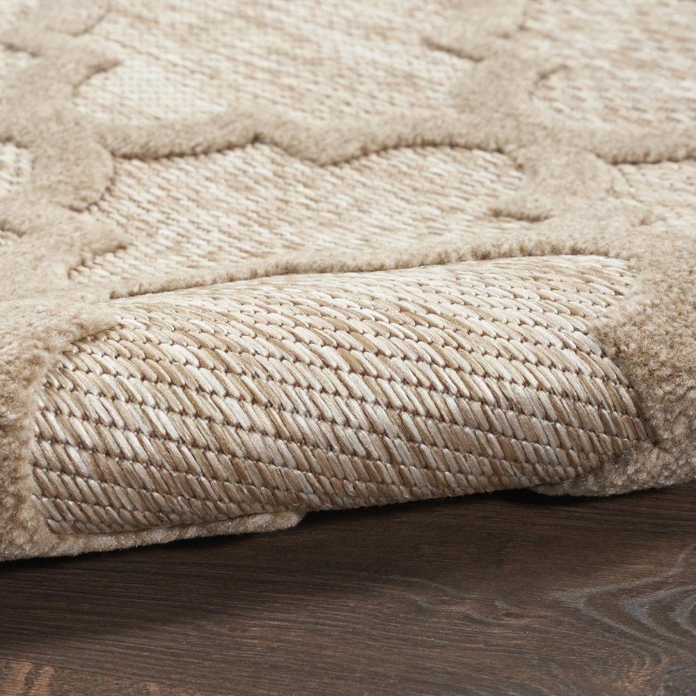 9' X 12' Beige Indoor Outdoor Area Rug