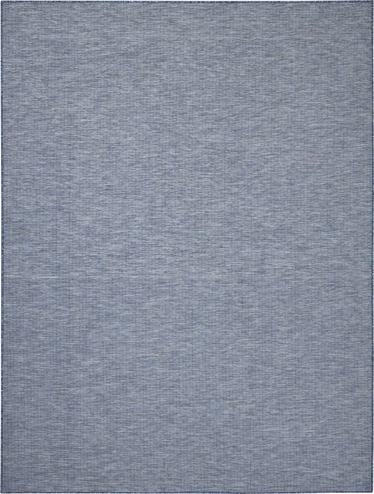 10' X 14' Navy Blue Indoor Outdoor Area Rug