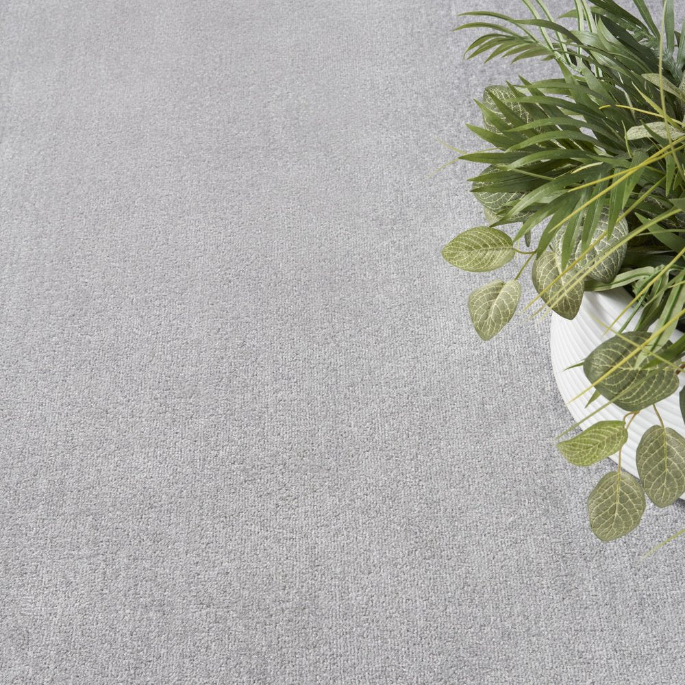 6' X 9' Gray Indoor Outdoor Area Rug