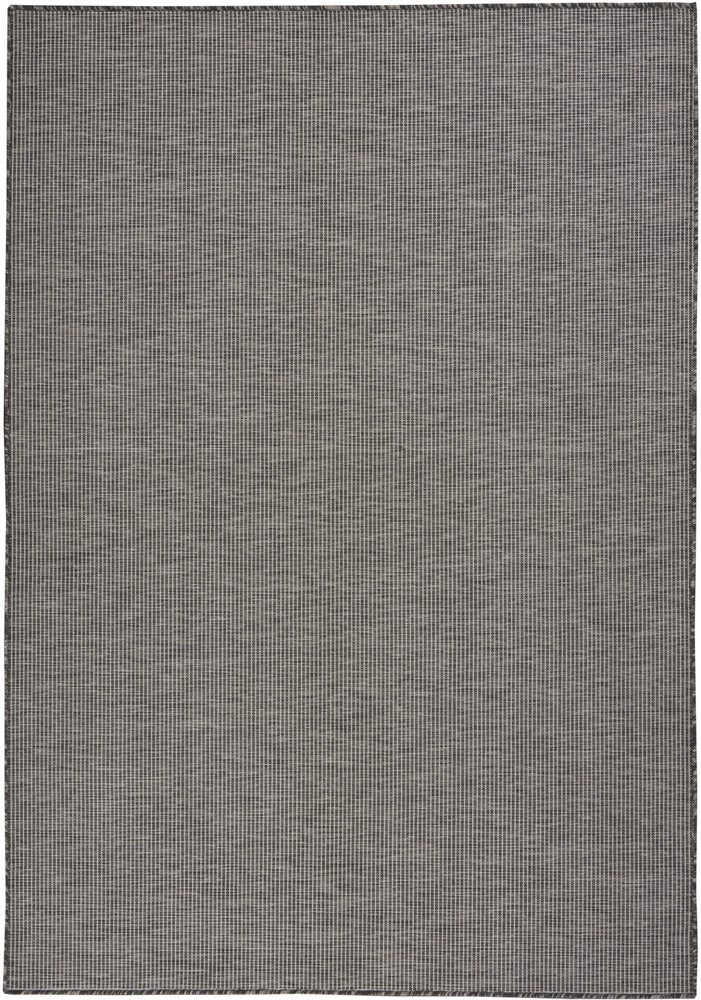 4' X 6' Charcoal Indoor Outdoor Area Rug