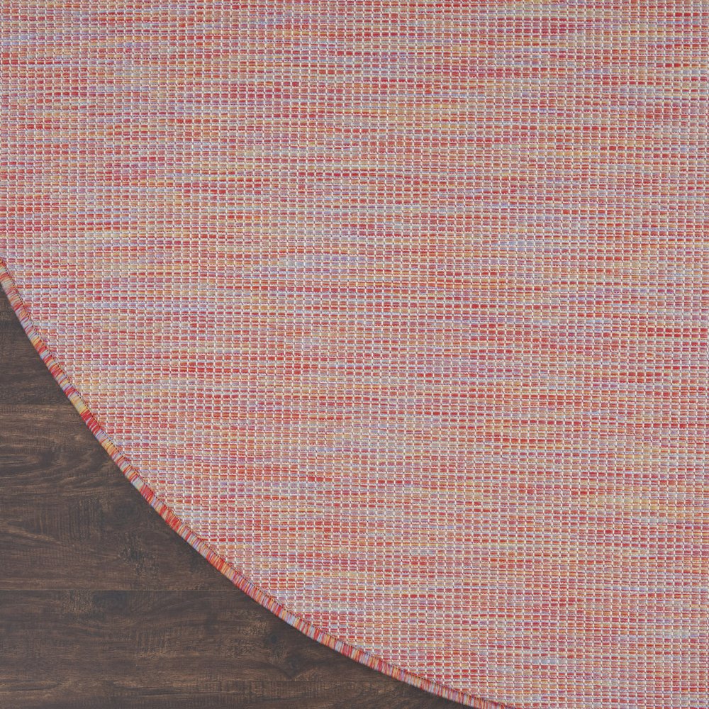 8' Rainbow Round Indoor Outdoor Area Rug