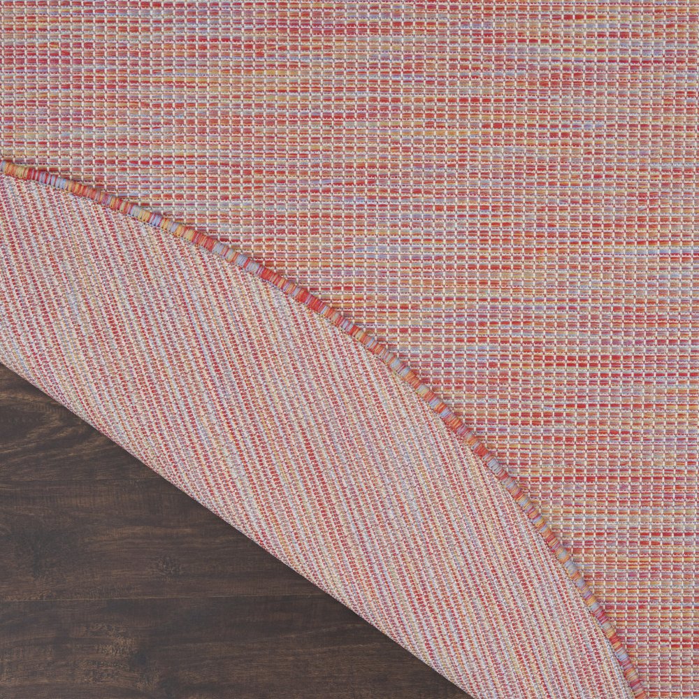 8' Rainbow Round Indoor Outdoor Area Rug