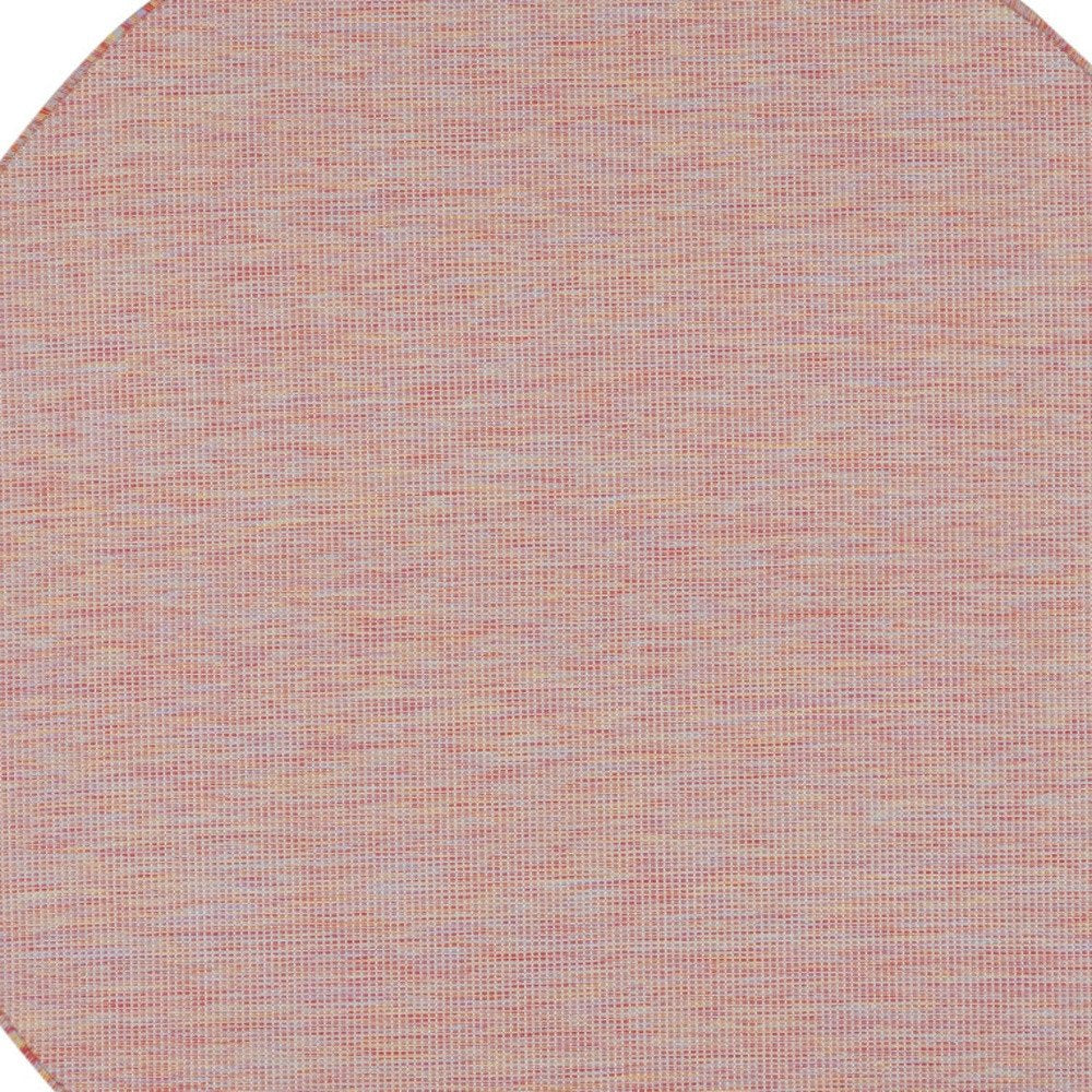 8' Rainbow Round Indoor Outdoor Area Rug