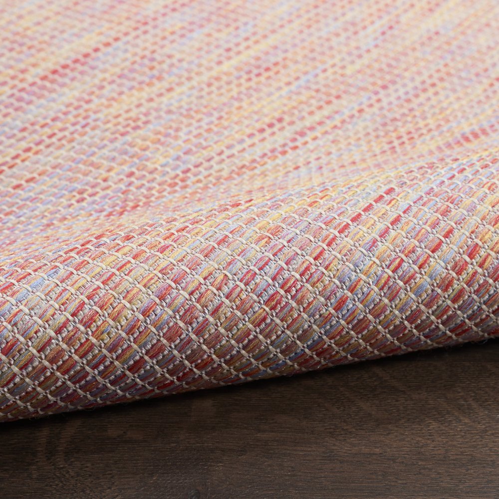 6' X 9' Dark Red Indoor Outdoor Area Rug