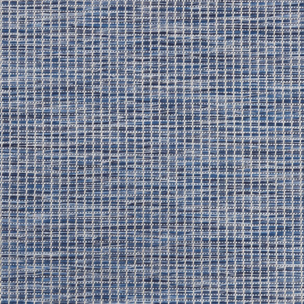 7' X 10' Navy Blue Indoor Outdoor Area Rug