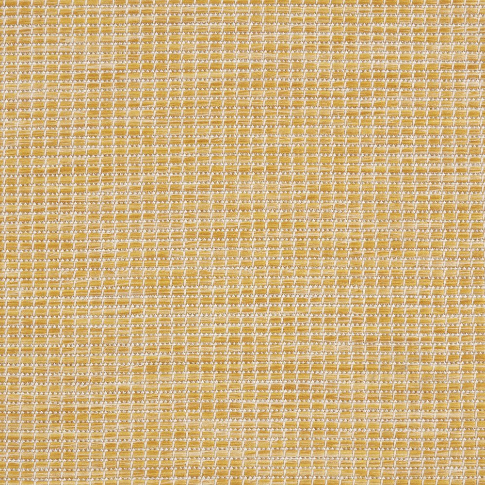 8' Yellow Indoor Outdoor Area Rug