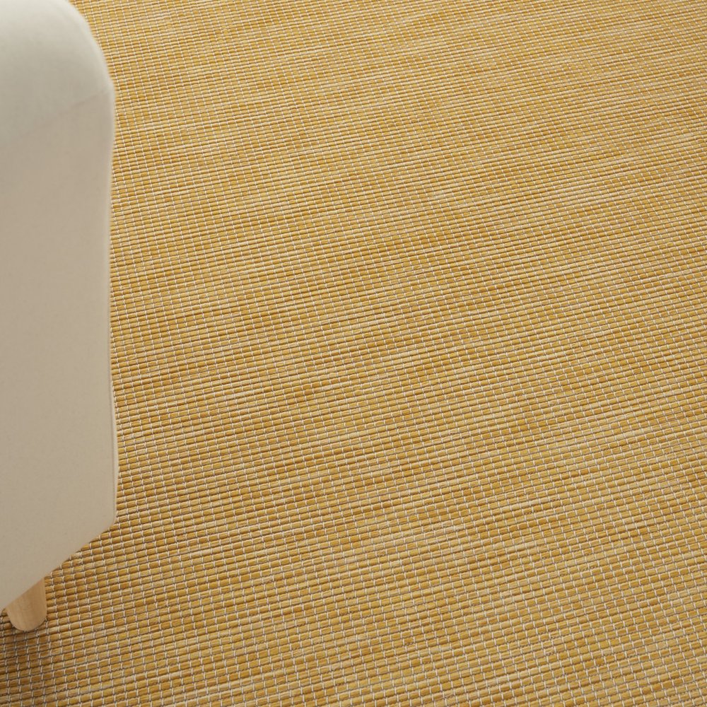 4' X 6' Yellow Indoor Outdoor Area Rug
