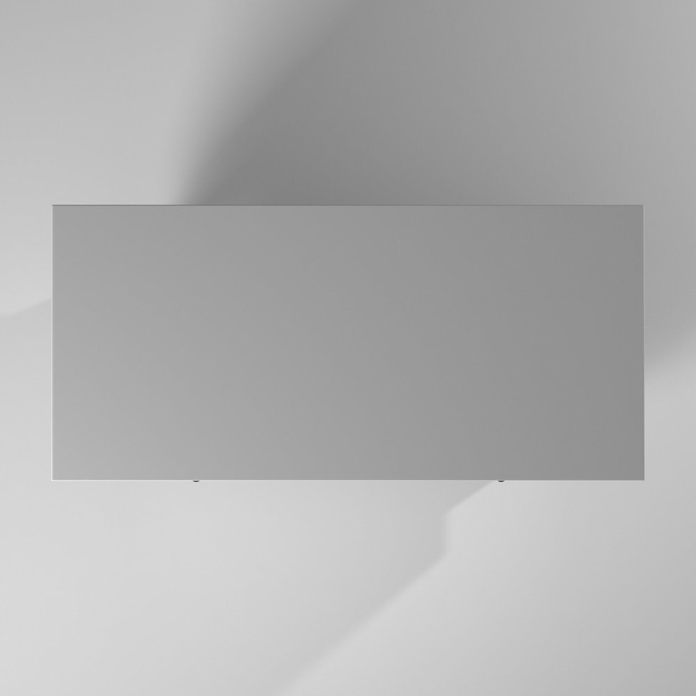 38" White Solid Wood Four Drawer Chest