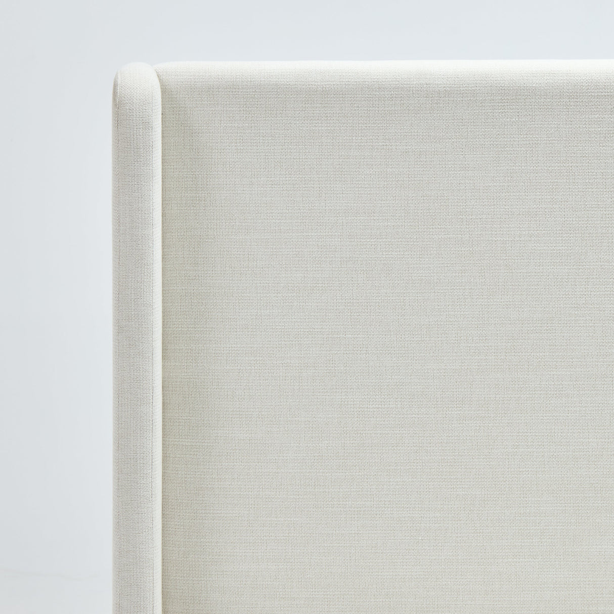 Caron Upholstered Wingback Bed with 54" High Headboard