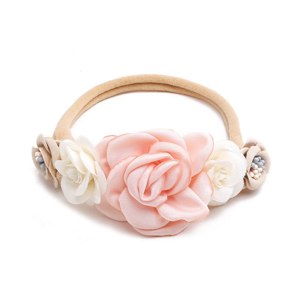 Cute Baby Full Moon Hair Band
