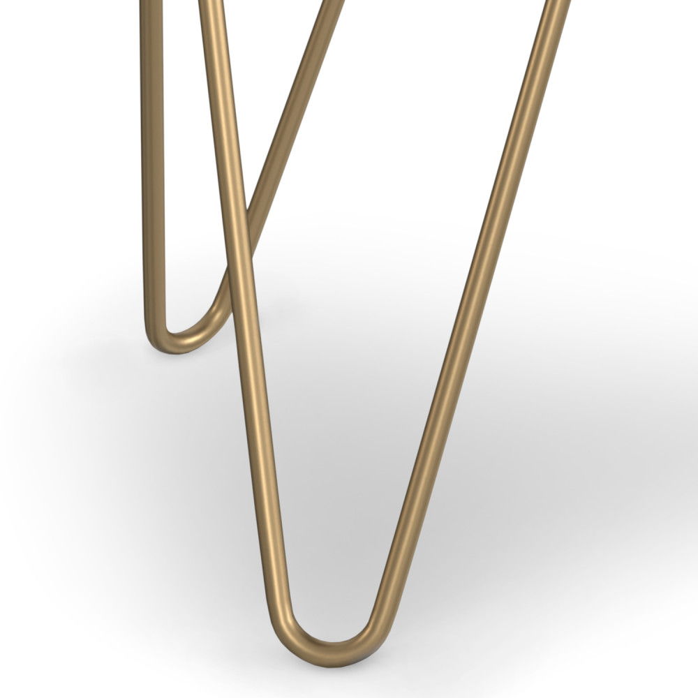 Patrice - Handcrafted Metal And Wood Accent Table by Couch.com