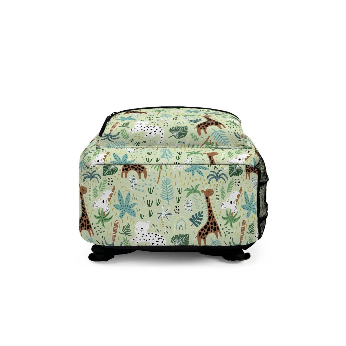 Kids Animals Green Backpack