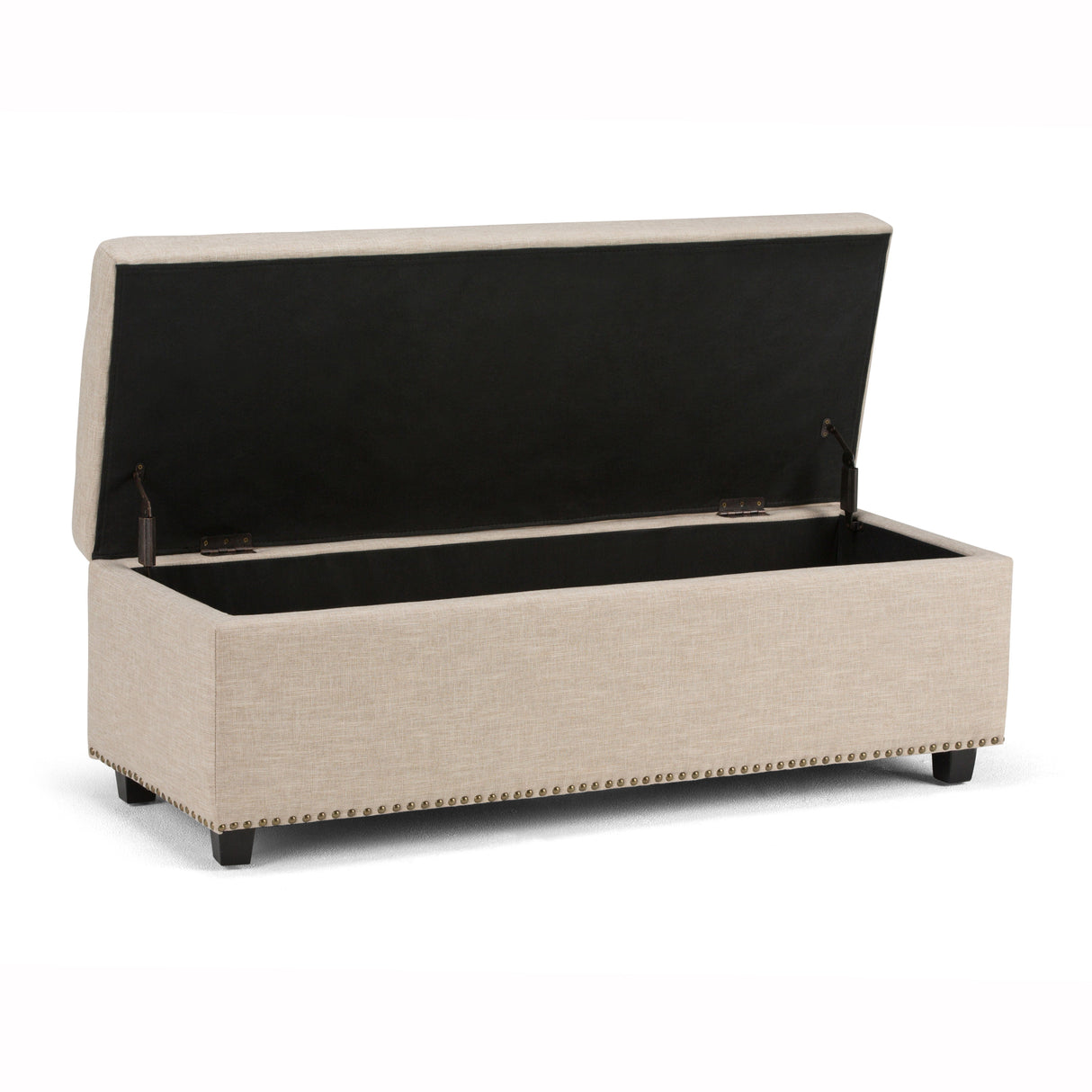 Hamilton - Upholstered Storage Ottoman by Couch.com