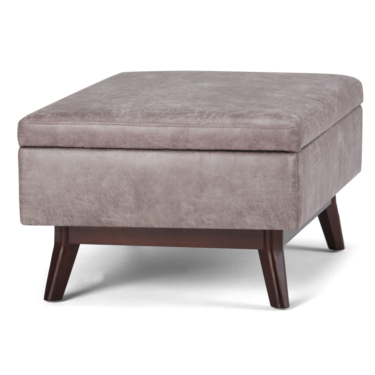 Owen - Upholstered Rectangular Storage Ottoman by Couch.com