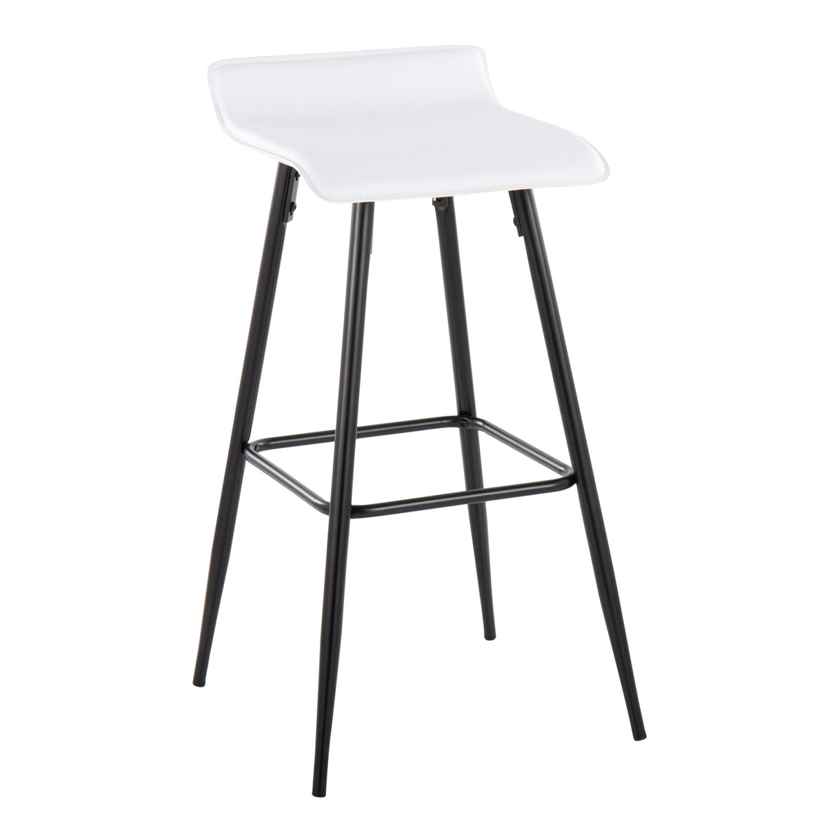Ale - Contemporary Fixed-Height Bar Stool (Set of 2) by Couch.com