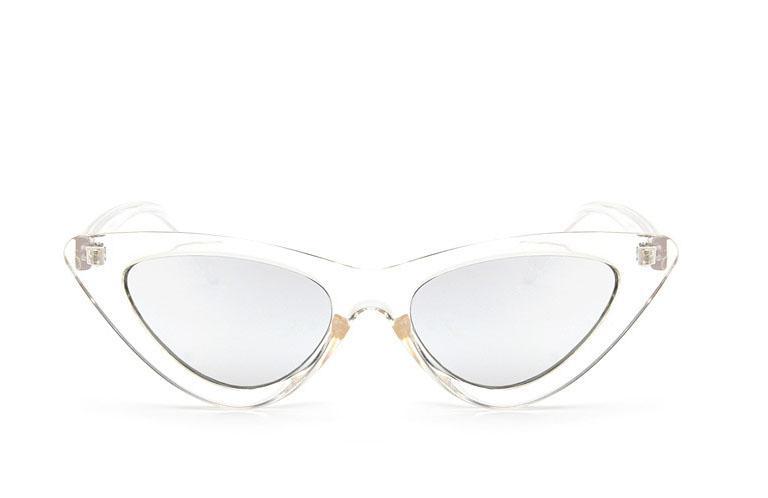 Luxury Modern Cat Eye Fashion Retro Classic Lady and Woman Sunglasses With Triange Frame With UV 400 Protection