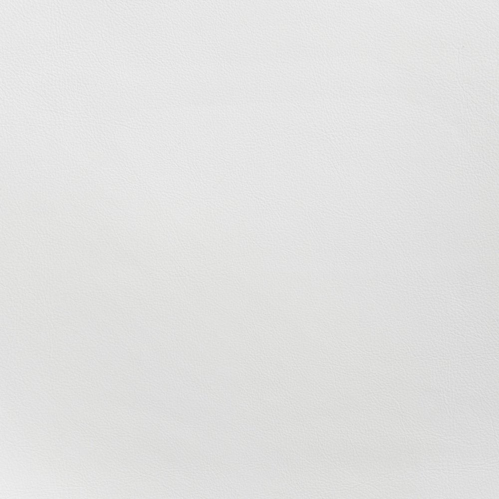 Set of Two 26" White and Black Faux Leather and Steel Low Back Counter Height Bar Chairs