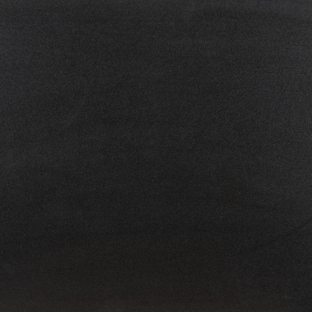 Set of Two 24" Ivory And Black Shearling And Steel Counter Height Bar Chairs