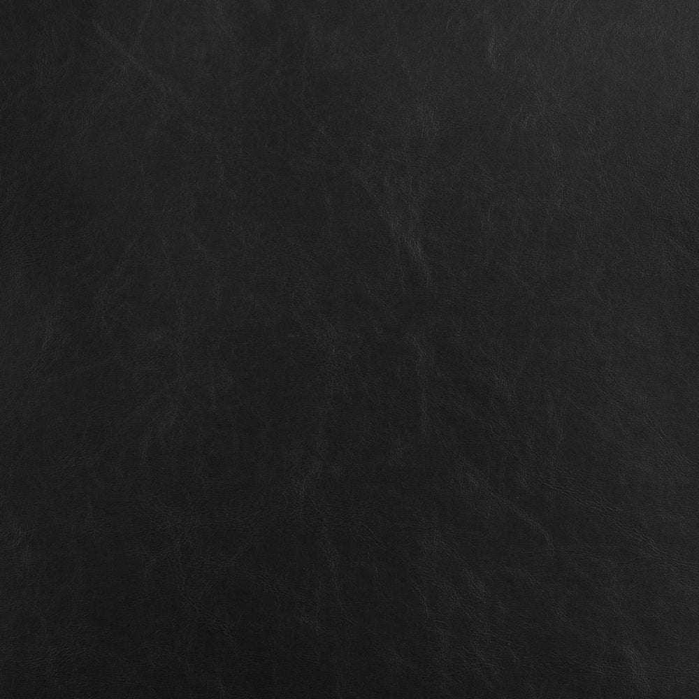 30" Black And Bronze Faux Leather And Steel Bar Height Swivel Bar Chair