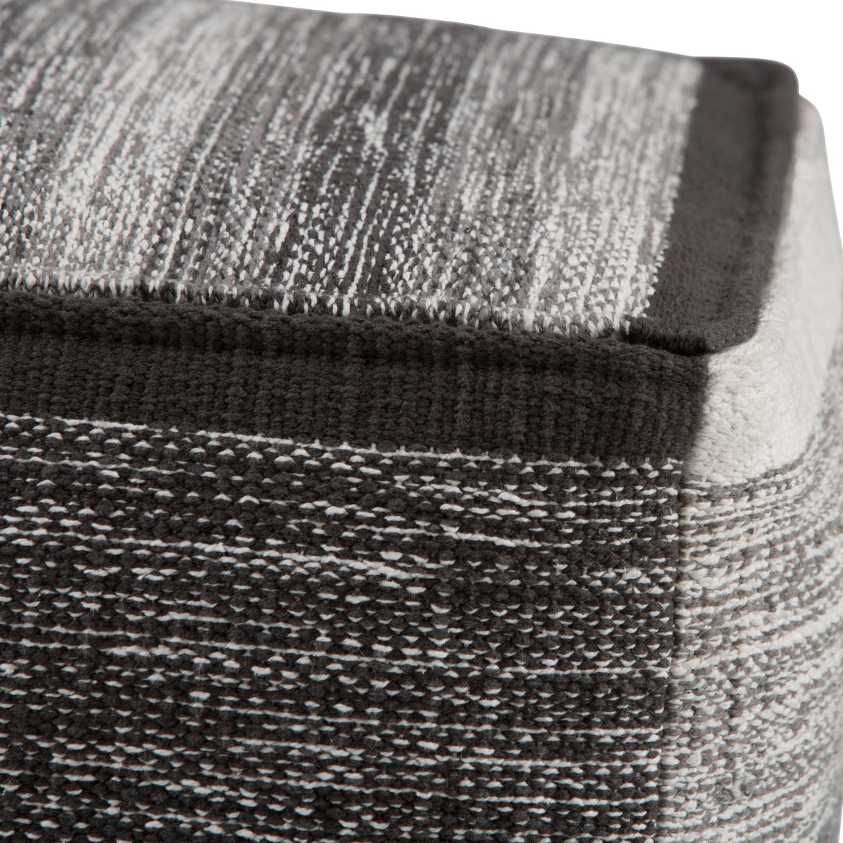 Naya - Upholstered Cube Pouf by Couch.com