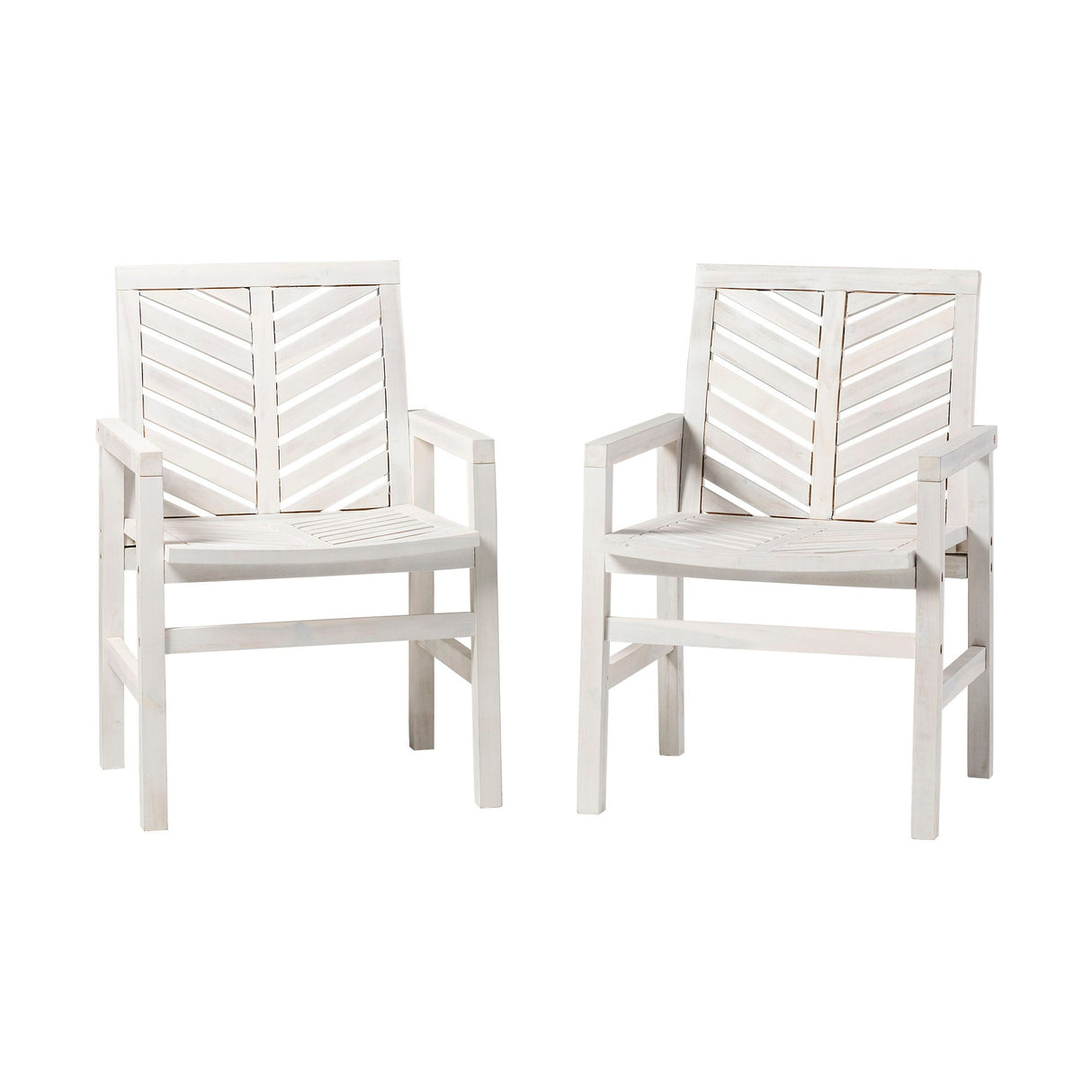 Modern 2 Piece Chevron Patio Chairs by Couch.com