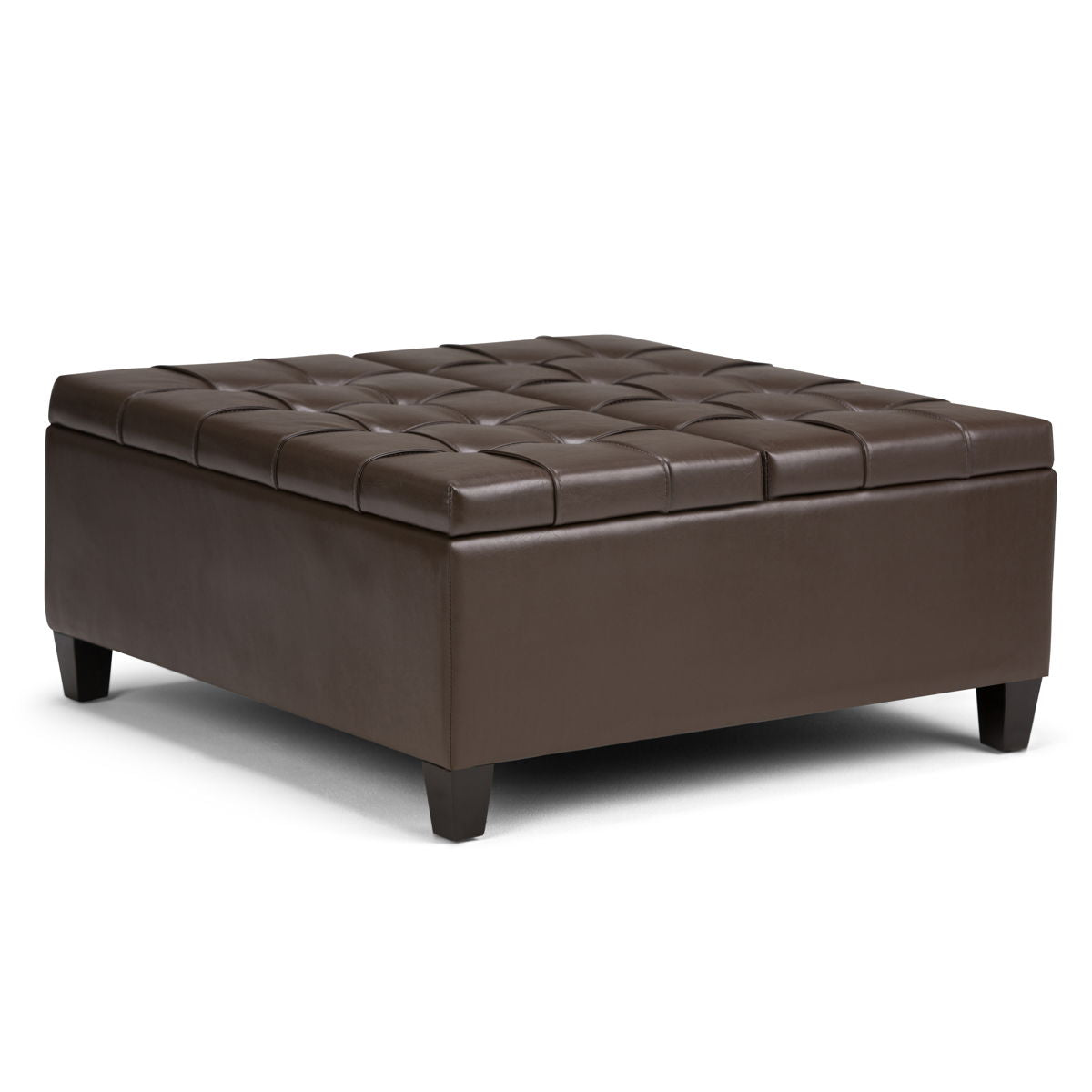 Harrison - Upholstered Coffee Table Storage Ottoman by Couch.com