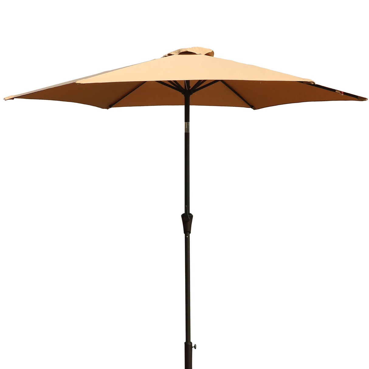 9' Pole Umbrella With Carry Bag - Taupe by Couch.com