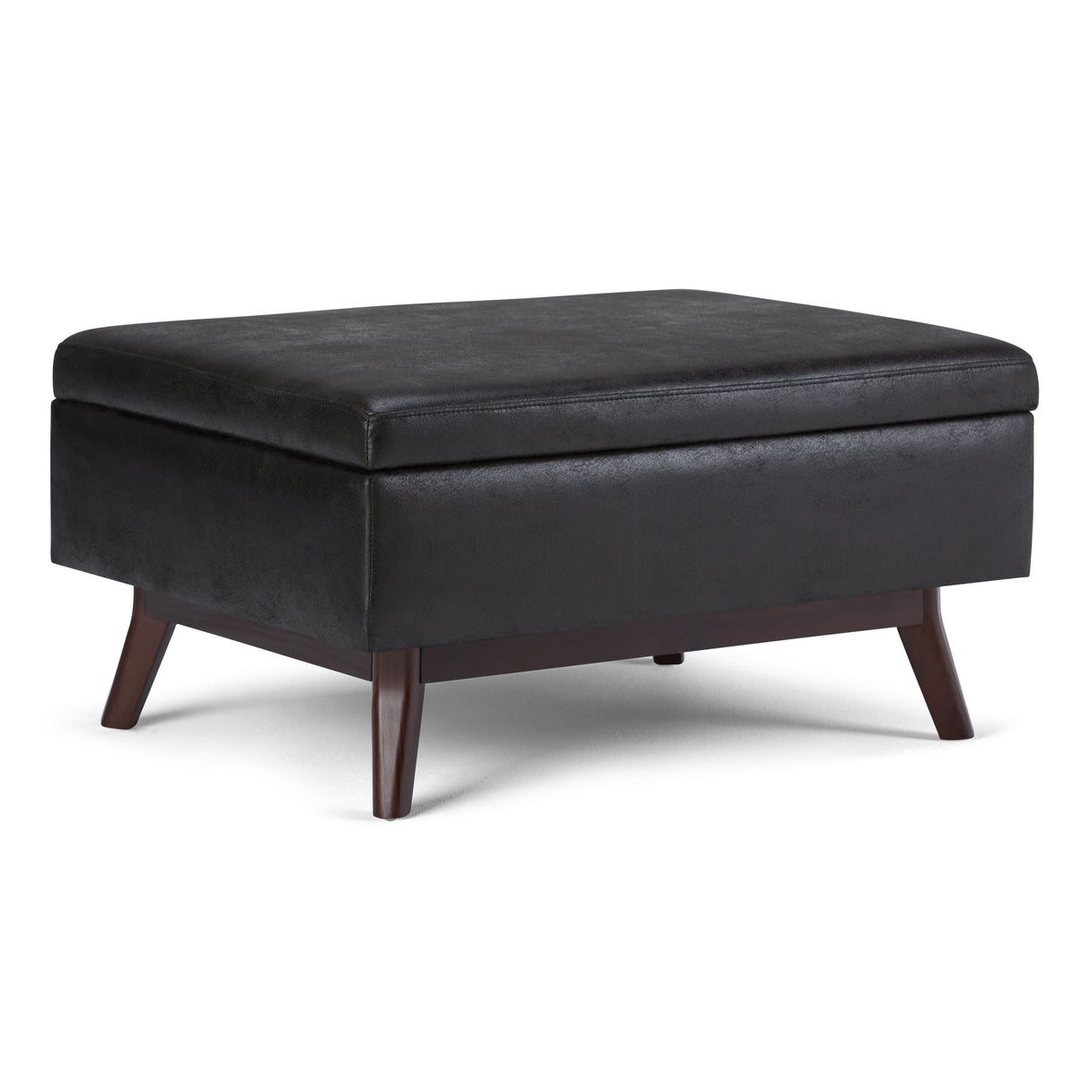Owen - Upholstered Rectangular Storage Ottoman by Couch.com