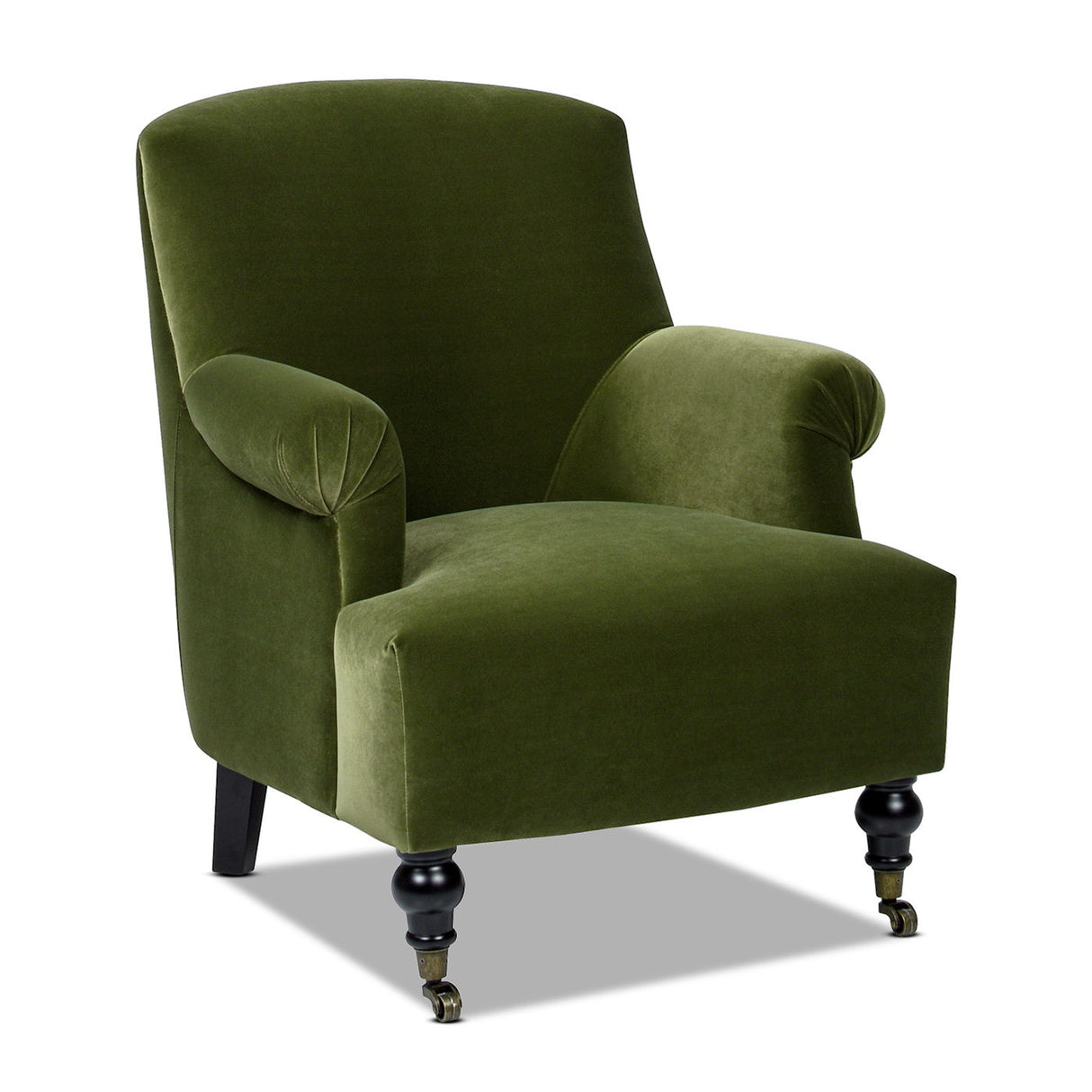 Eloise - Design Pleated Sock Arm Accent Armchair by Couch.com