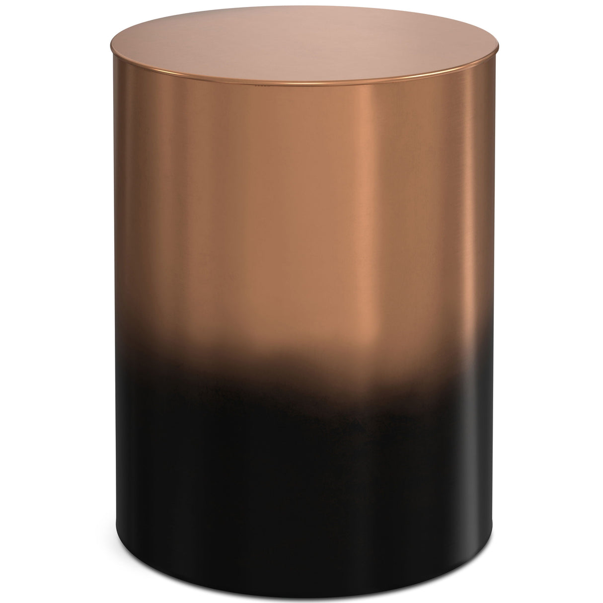 Curtis - Ombre Metal Cylinder Accent Table by Couch.com