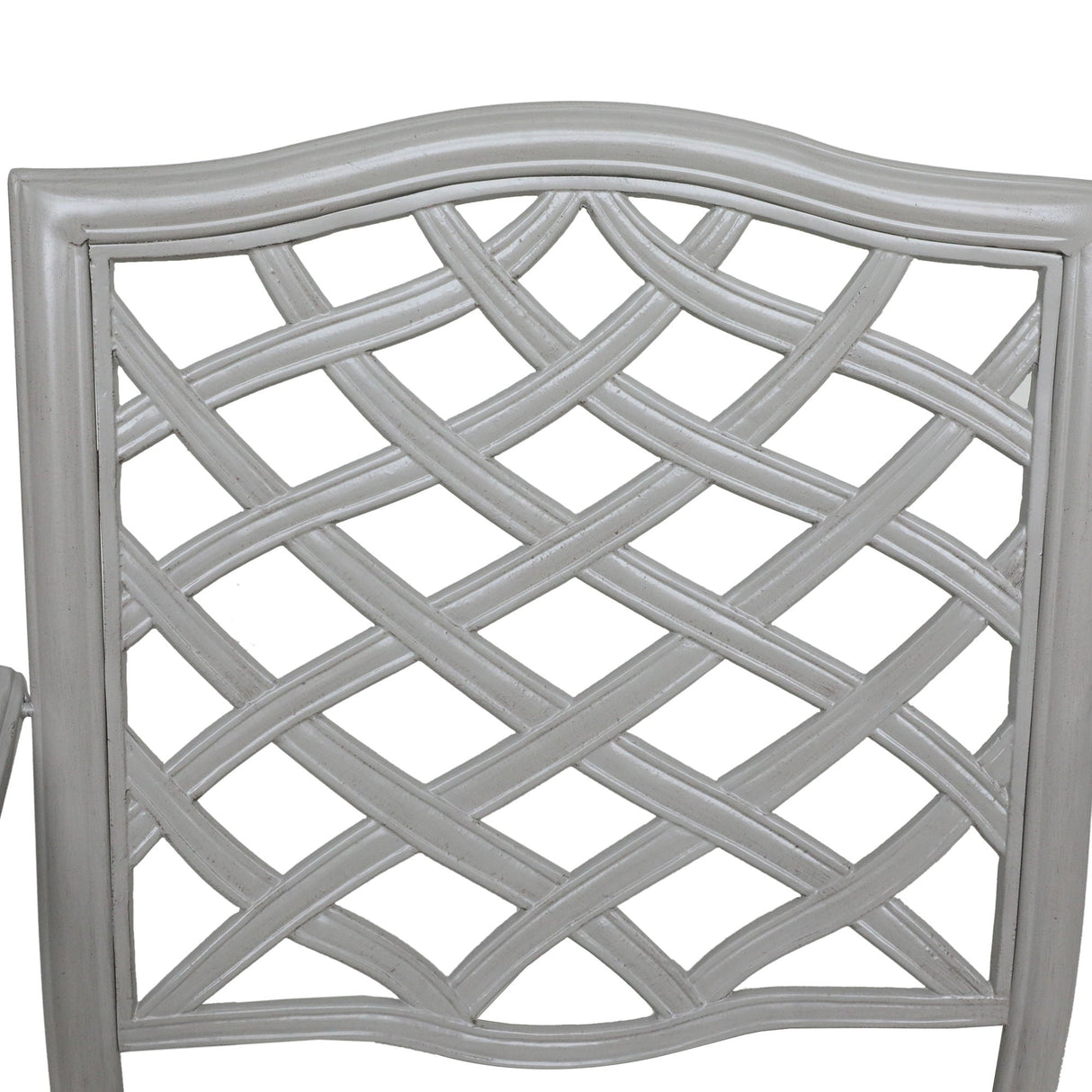 Outdoor Aluminum C Spring Chair (Set of 2) - Basalt by Couch.com