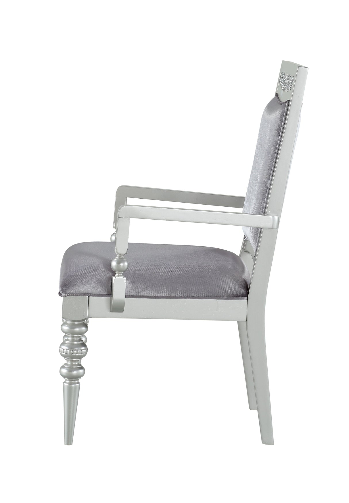 Maverick - Arm Chair (Set of 2) - Silver by Couch.com